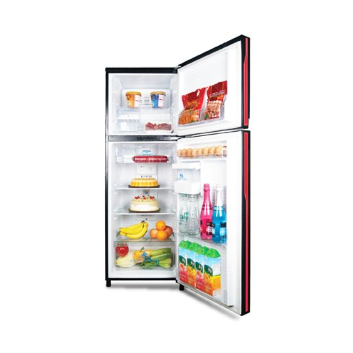Aqua Kulkas Two Doors 220 Liter - AQR-D270DG | AQR-D270 (DG) Dark Grey